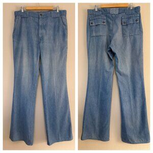 Vintage 70s Levi’s Light Wash High Rise Jeans 36
